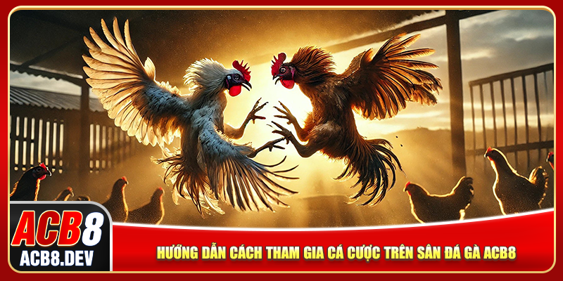 Hướng dẫn cách tham gia cá cược trên sân đá gà ACB8 Hướng dẫn cách tham gia cá cược trên sân đá gà ACB8